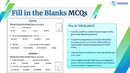 Get Set Choose with MCQs