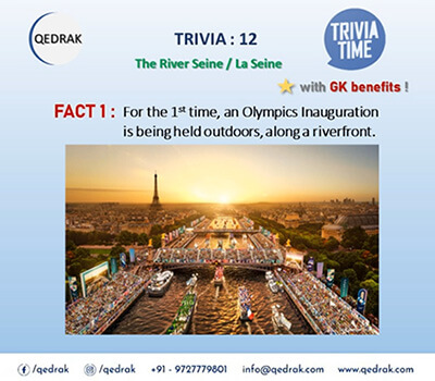 Trivia 12 : La Seine and the Paris 2024 Olympics