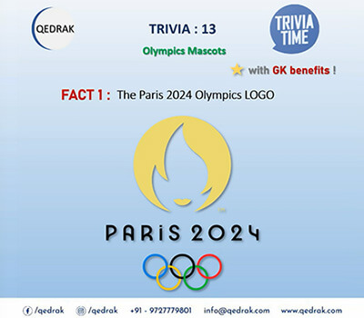 Trivia 13 : Olympics Mascots and Paris 2024 Logo & Mascot